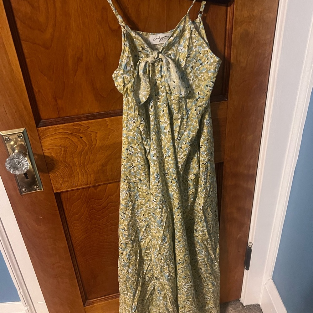 Carly jean floral jumpsuit